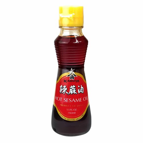 Sezamový olej Kadoya s chilli 163ml