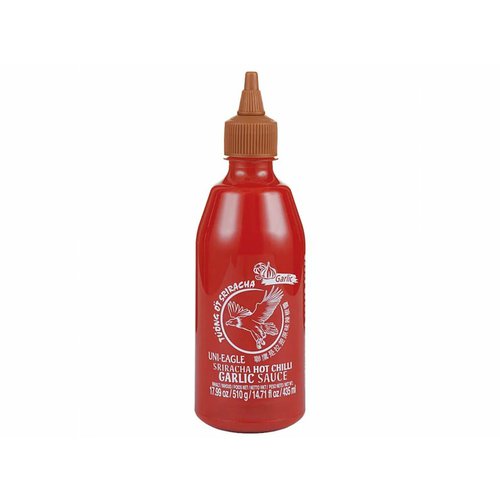Omáčka Sriracha hot chilli s česnekem Uni Eagle 210ml
