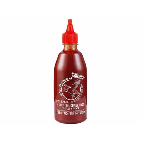 Omáčka Sriracha super hot Uni Eagle 210 ml