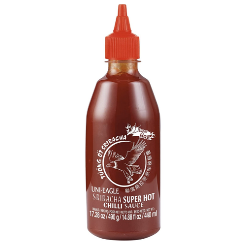 Omáčka Sriracha super hot chilli Uni Eagle 490 g