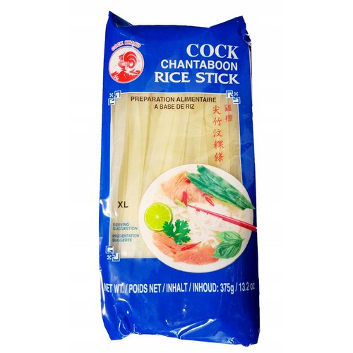 Rýžové nudle Cock 10mm vel.XL 375 g