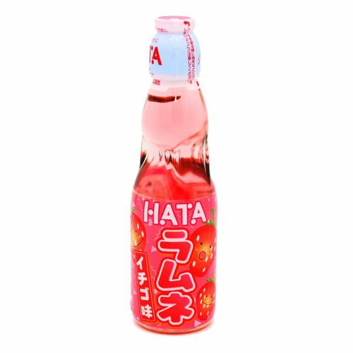 Nápoj Genki Ramune s příchutí jahoda 200ml