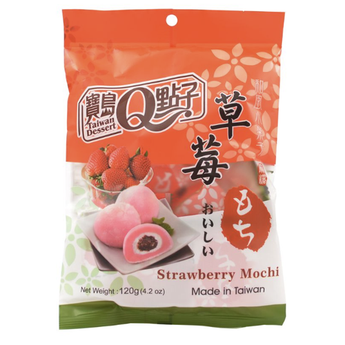 Mochi Q s příchutí jahoda 120 g