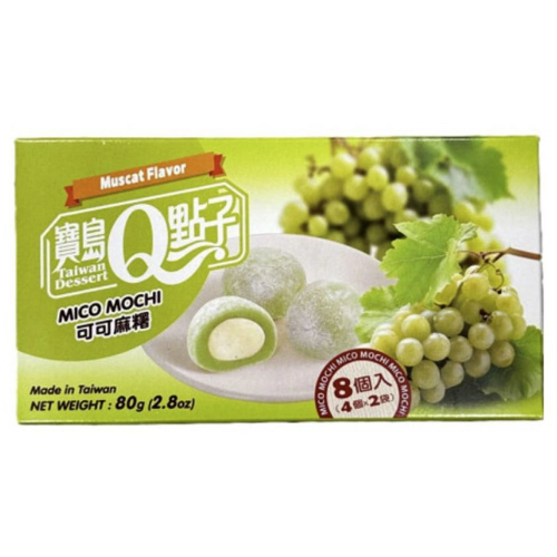 Mochi Q s příchutí hroznů 80 g