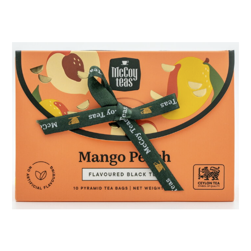 Černý čaj mango broskvový MacoyTea 20 g