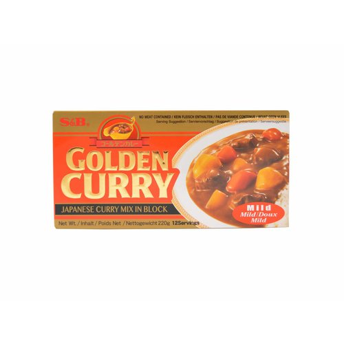 Golden curry mild S&B 220g
