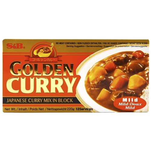 Golden curry mild S&B 220 g