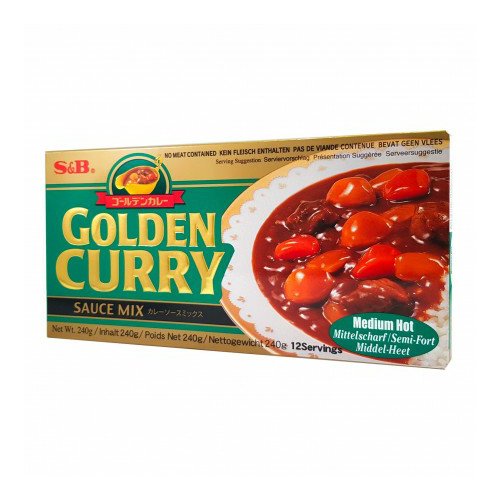 Golden curry SaB Medium Hot 220 g