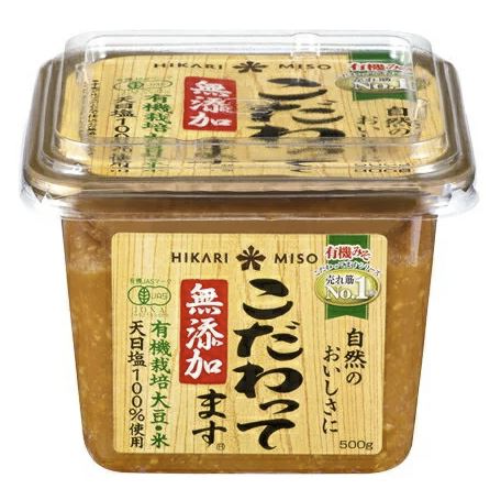 Miso Kodawattemasu Hikari Miso 500 g