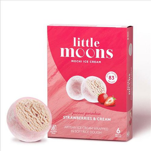 Mochi ice jahoda Little Moon 192 g **