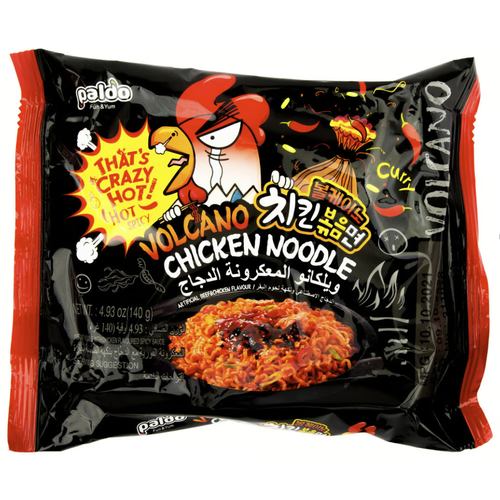 Nudle s omáčkou Volcano chicken Paldo 140 g