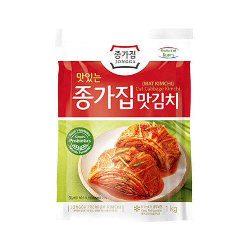 Kimchi Mat krájené Jongga 1 kg