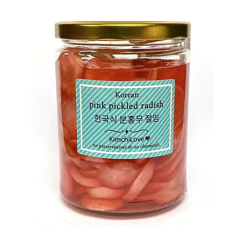 KimchiLove Pink Pickled Radish 480 g