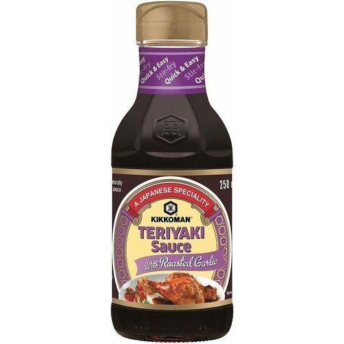 Kikkoman Teriyaki omáčka s česnekem 250ml