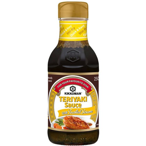 Omáčka Teriyaki se sezamem Kikkoman 250ml