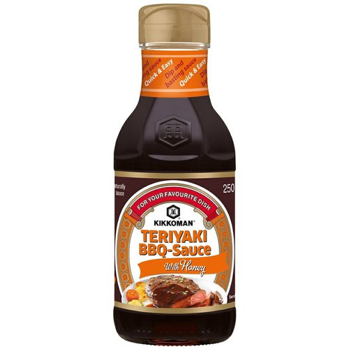 Omáčka Teriyaki BBQ s medem Kikkoman 250ml