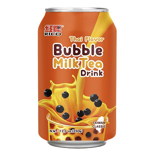 Bubble milk tea thai Rico 350 ml