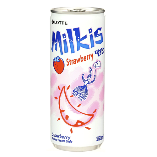 Nápoj Milkis jahoda Lotte 250ml