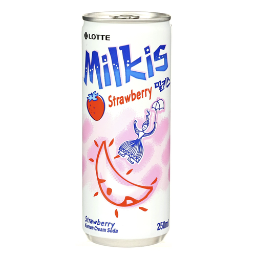 Nápoj Milkis jahoda Lotte 250 ml