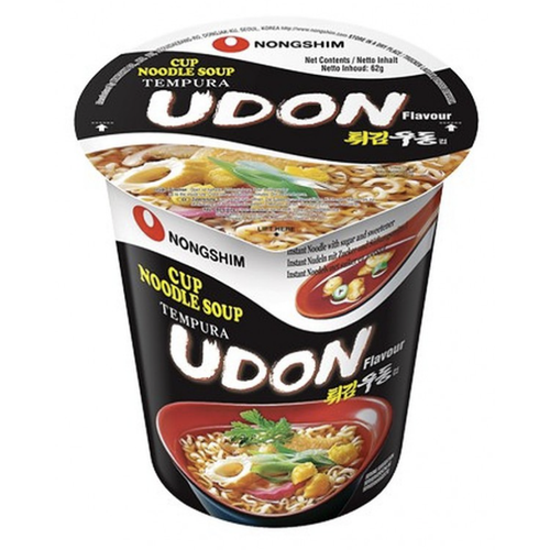 Polévka Tempura Udon cup Nongshim 62 g