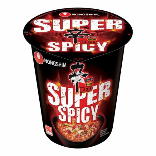 Polévka Shin Super Spicy cup Nongshim 68g