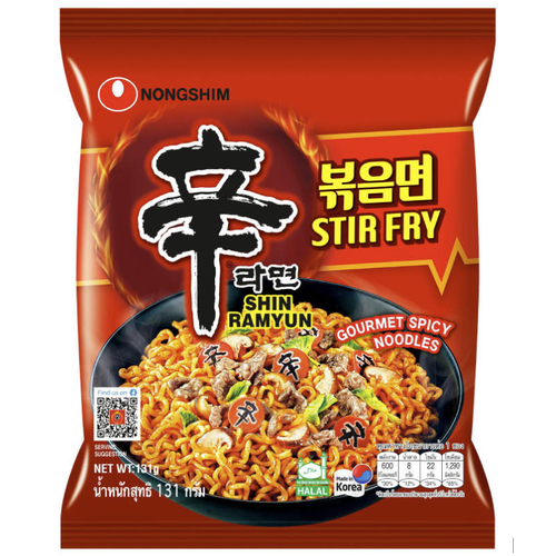 Nudle s omáčkou Stir Fry Nongshim 131 g