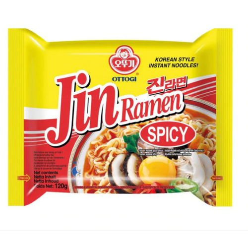 Polévka Jin Ramen spicy Ottogi 120g