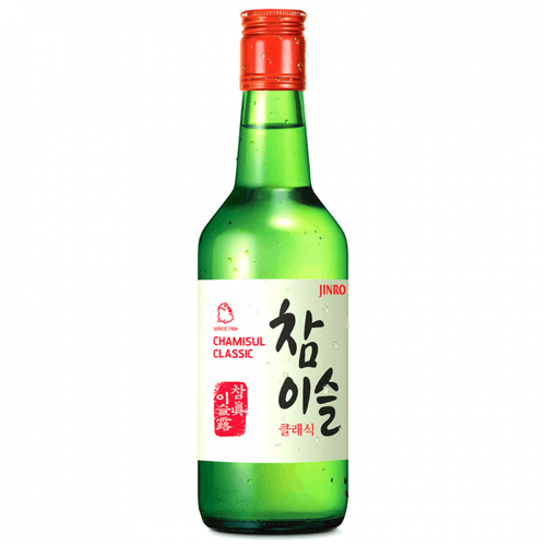 Jinro Soju Chamisul Original Class 20,1% 350 ml
