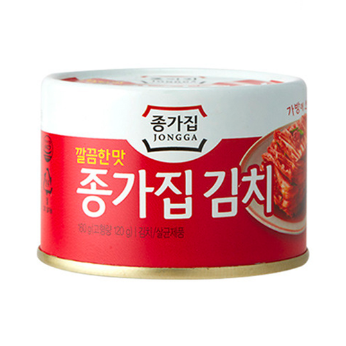 Kimchi v plechovce Jongga 160g