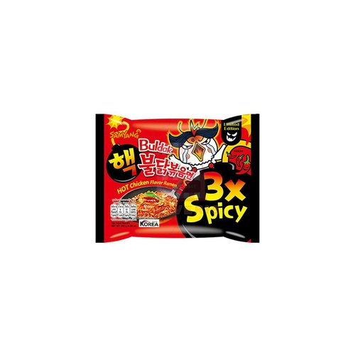 Nudle s omáčkou Hot chicken 3x Spicy Samyang 140g