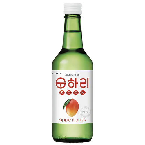 Soju Lotte jablko mango 12 % alk. 350 ml