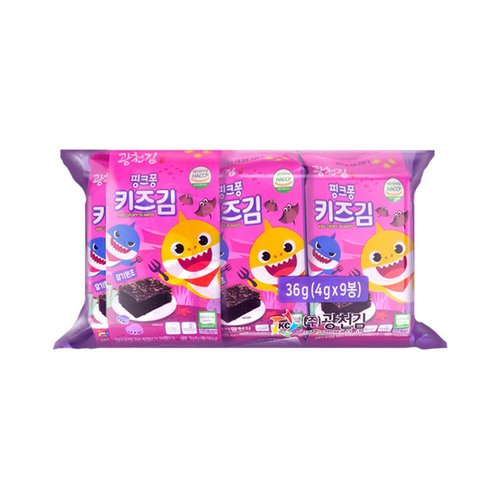 Řasy Nori Pink Fong pro děti 36g