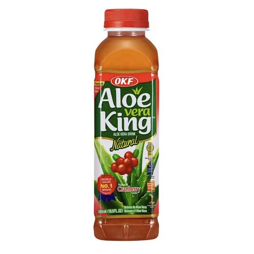 Nápoj Aloe Vera King brusinka OKF 500 ml