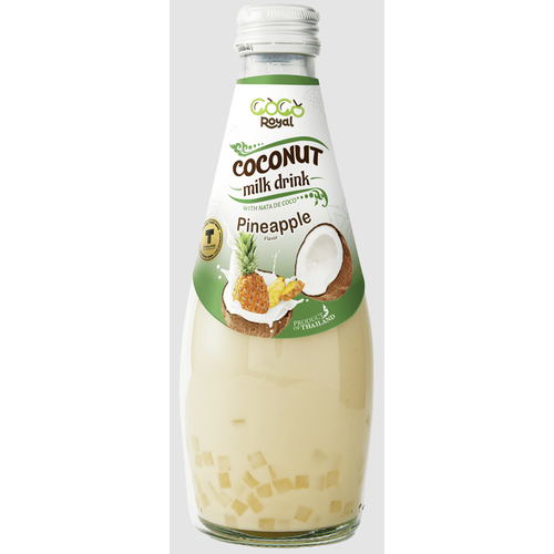 Kokosový nápoj s příchutí ananasu Coco Royal 290 ml