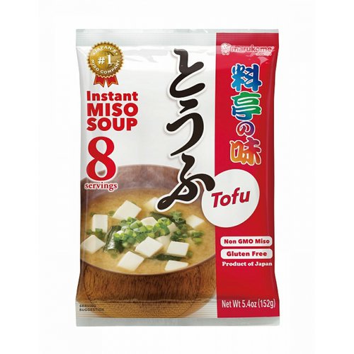 Miso polévka s tofu a wakame Marukome 152g