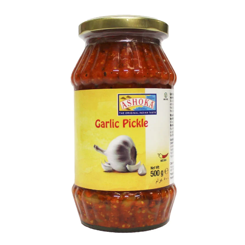 Nakládaný česnek s chilli Ashoka 500 g