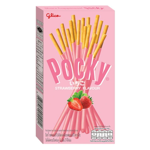 Pocky tyčinky jahodové Glico 45 g