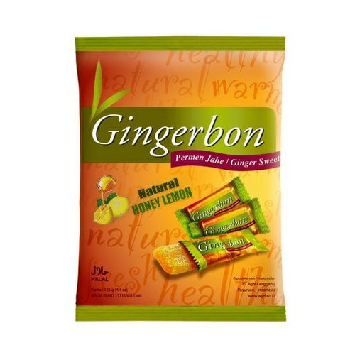 Zázvorové bonbóny Gingerbon Peppermint 125g