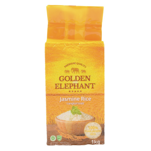 Rýže jasmínová Golden Elephant 1 kg