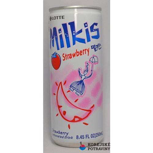 Nápoj Milkis jahoda Lotte 250ml
